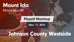 Matchup: Mount Ida vs. Johnson County Westside 2016