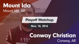 Matchup: Mount Ida vs. Conway Christian  2016