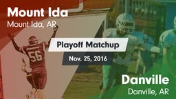 Matchup: Mount Ida vs. Danville  2016