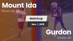 Matchup: Mount Ida vs. Gurdon  2019