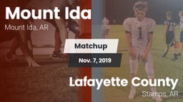 Matchup: Mount Ida vs. Lafayette County  2019