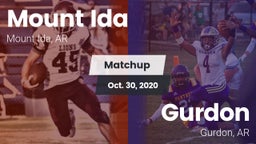 Matchup: Mount Ida vs. Gurdon  2020