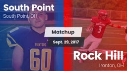 Matchup: South Point vs. Rock Hill  2017