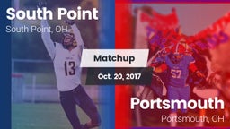 Matchup: South Point vs. Portsmouth  2017