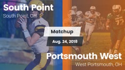 Matchup: South Point vs. Portsmouth West  2018