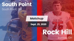 Matchup: South Point vs. Rock Hill  2020