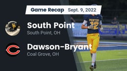 Recap: South Point  vs. Dawson-Bryant  2022