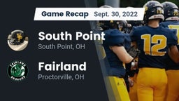 Recap: South Point  vs. Fairland  2022