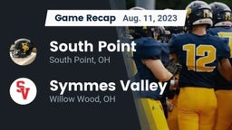 Recap: South Point  vs. Symmes Valley  2023