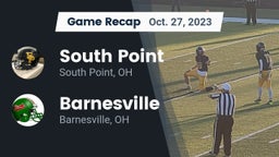 Recap: South Point  vs. Barnesville  2023