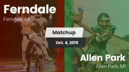 Matchup: Ferndale vs. Allen Park  2019