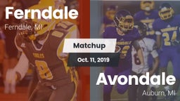Matchup: Ferndale vs. Avondale  2019