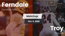 Matchup: Ferndale vs. Troy  2020