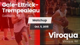 Matchup: Gale-Ettrick-Trempea vs. Viroqua  2018