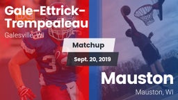 Matchup: Gale-Ettrick-Trempea vs. Mauston  2019