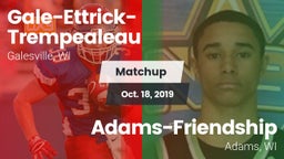 Matchup: Gale-Ettrick-Trempea vs. Adams-Friendship  2019