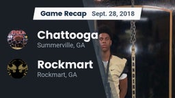 Recap: Chattooga  vs. Rockmart  2018