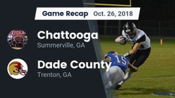 Recap: Chattooga  vs. Dade County  2018