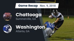 Recap: Chattooga  vs. Washington  2018