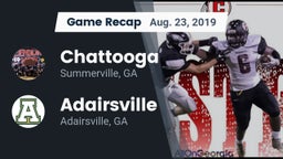 Recap: Chattooga  vs. Adairsville  2019