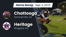 Recap: Chattooga  vs. Heritage  2019