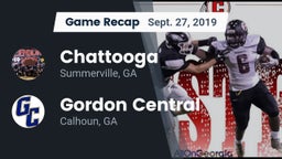 Recap: Chattooga  vs. Gordon Central   2019