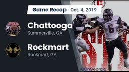 Recap: Chattooga  vs. Rockmart  2019