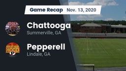 Recap: Chattooga  vs. Pepperell  2020