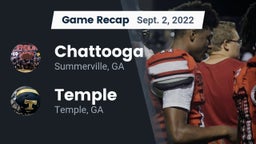 Recap: Chattooga  vs. Temple  2022