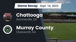 Recap: Chattooga  vs. Murray County  2022