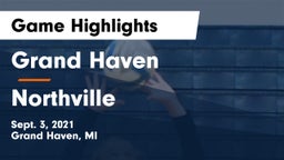 Grand Haven  vs Northville  Game Highlights - Sept. 3, 2021