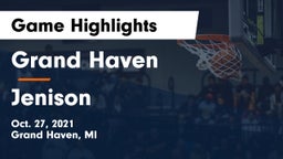 Grand Haven  vs Jenison   Game Highlights - Oct. 27, 2021