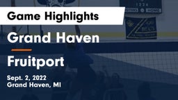 Grand Haven  vs Fruitport  Game Highlights - Sept. 2, 2022