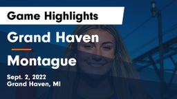 Grand Haven  vs Montague  Game Highlights - Sept. 2, 2022