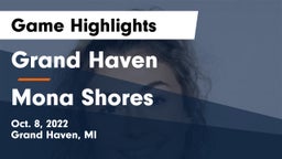 Grand Haven  vs Mona Shores  Game Highlights - Oct. 8, 2022