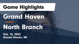 Grand Haven  vs North Branch  Game Highlights - Oct. 15, 2022