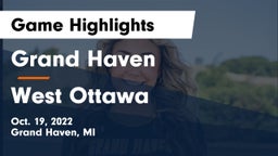 Grand Haven  vs West Ottawa  Game Highlights - Oct. 19, 2022