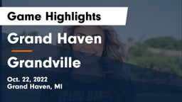 Grand Haven  vs Grandville  Game Highlights - Oct. 22, 2022