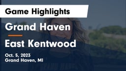 Grand Haven  vs East Kentwood  Game Highlights - Oct. 5, 2023