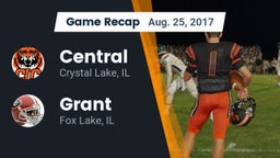 Recap: Central  vs. Grant  2017