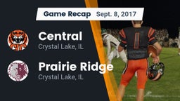 Recap: Central  vs. Prairie Ridge  2017