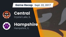 Recap: Central  vs. Hampshire  2017