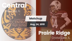 Matchup: Central vs. Prairie Ridge  2018