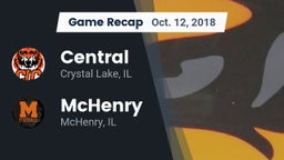 Recap: Central  vs. McHenry  2018