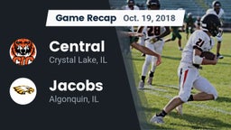 Recap: Central  vs. Jacobs  2018