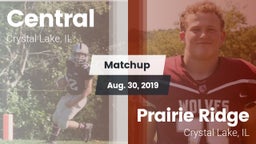Matchup: Central vs. Prairie Ridge  2019