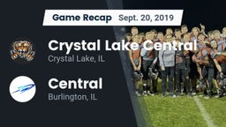 Recap: Crystal Lake Central  vs. Central  2019