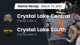 Recap: Crystal Lake Central  vs. Crystal Lake South  2021