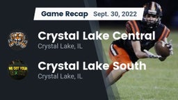 Recap: Crystal Lake Central  vs. Crystal Lake South  2022