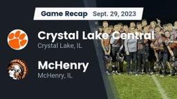 Recap: Crystal Lake Central  vs. McHenry  2023